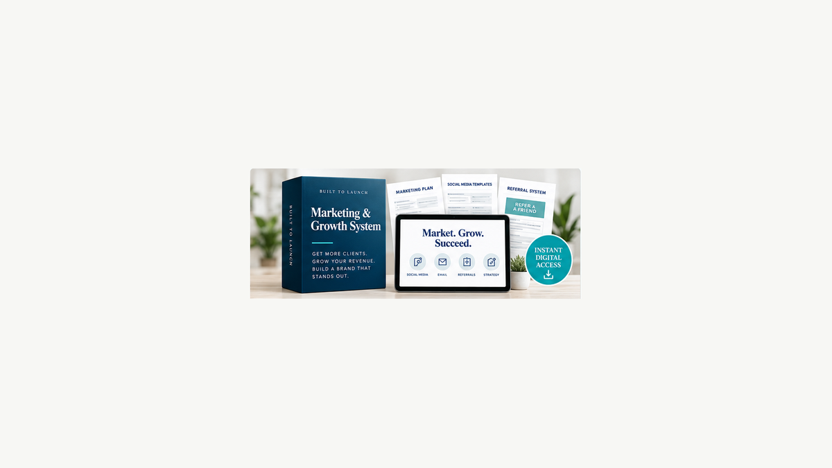 Built to Launch Cleaning Company Marketing and Growth Vault